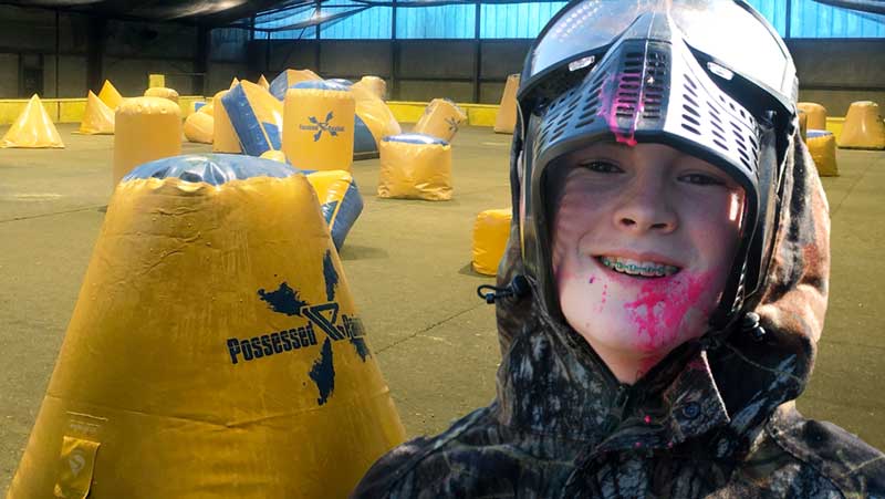 paintball spieler kind 2019